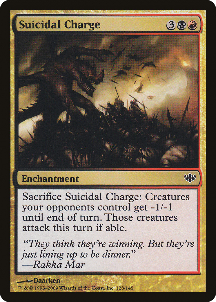 Suicidal Charge (CON-128) -  Foil