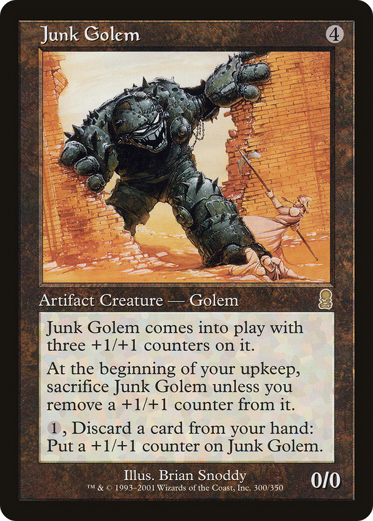 Junk Golem (ODY-300) -  Foil