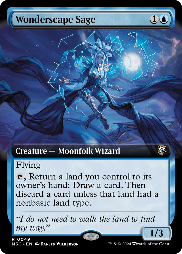 Wonderscape Sage (M3C-049) - : (Extended Art)