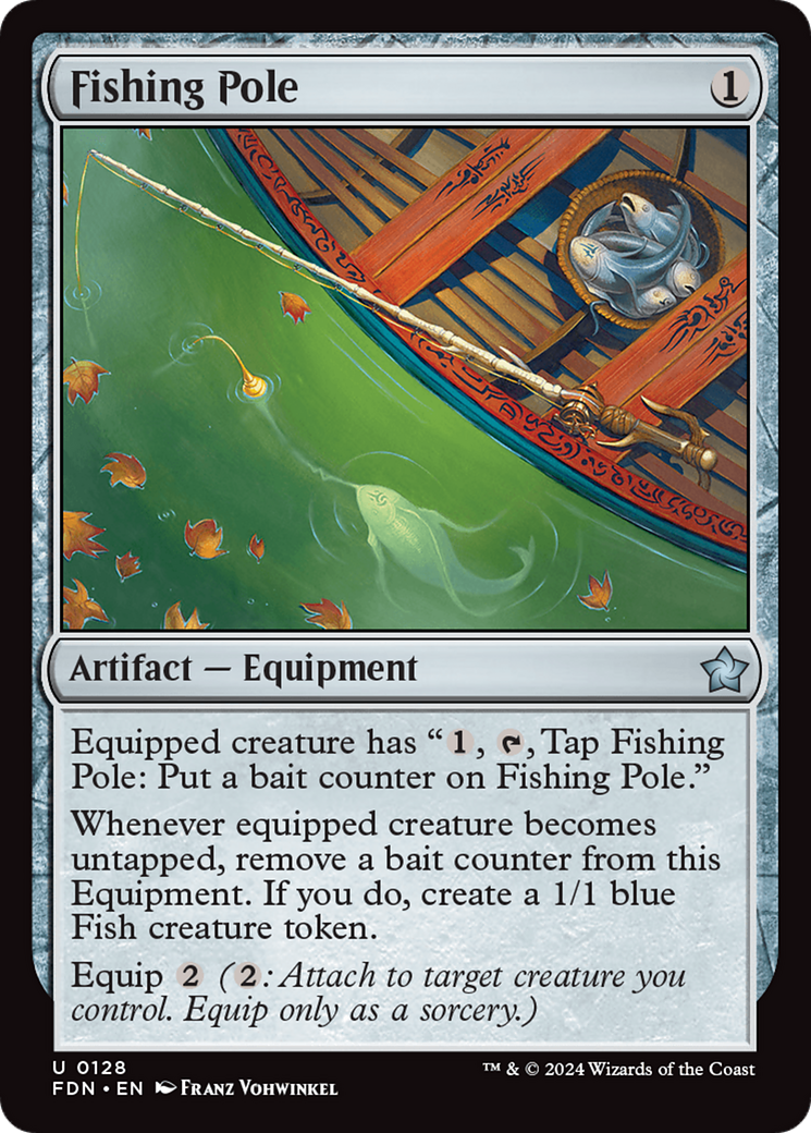 Fishing Pole (FDN-128) -  Foil