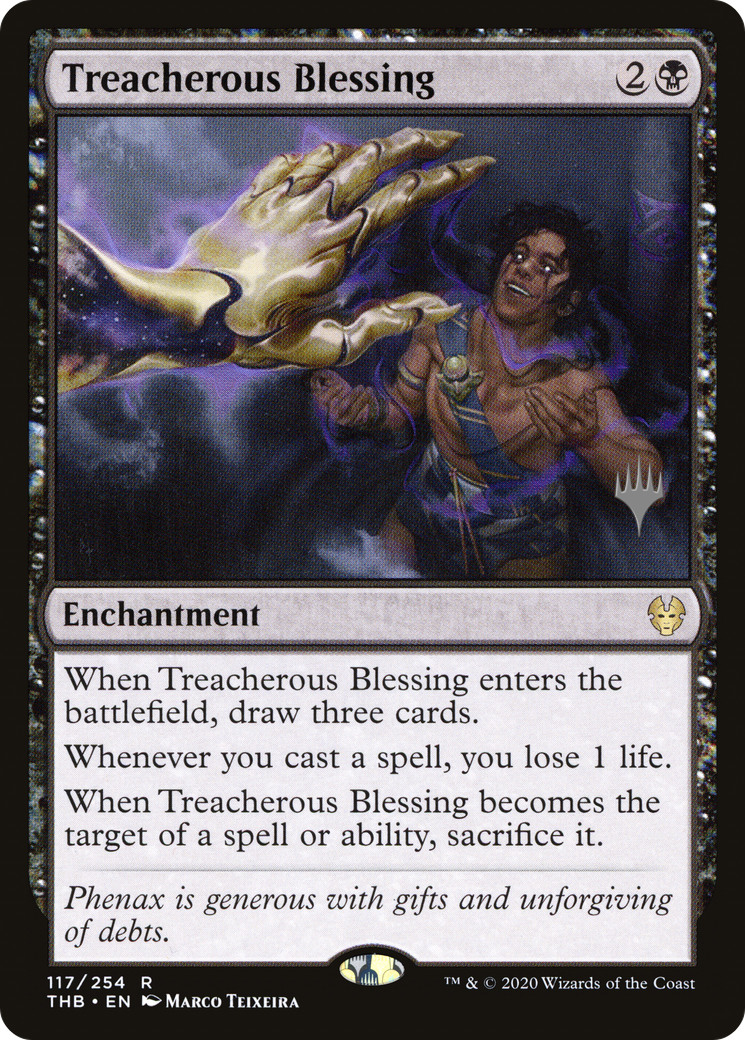 Treacherous Blessing (PPTHB-117P) -  Foil