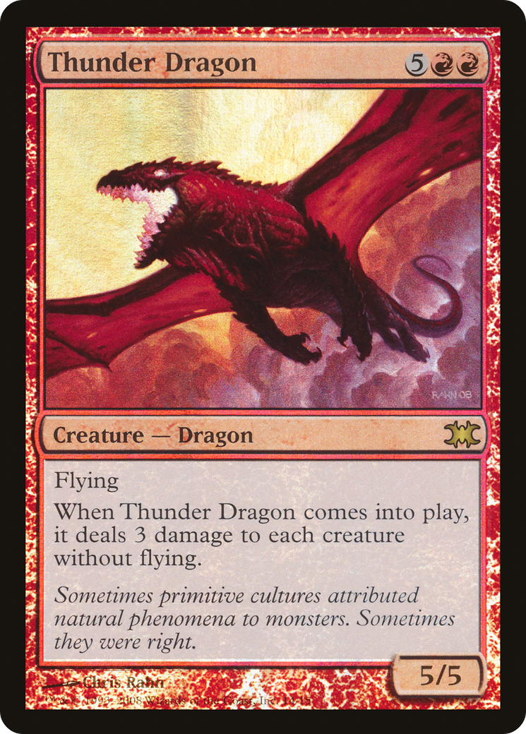 Thunder Dragon (DRB-014) -  Foil