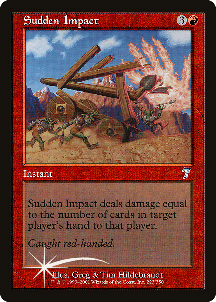 Sudden Impact (7ED-223★) -  Foil