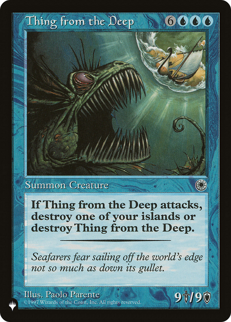 Thing from the Deep (LIST-POR-73) -