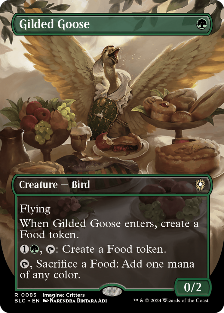 Gilded Goose (BLC-083) -  (Borderless) Foil