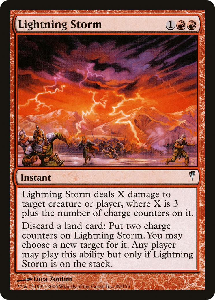 Lightning Storm (CSP-089) -  Foil