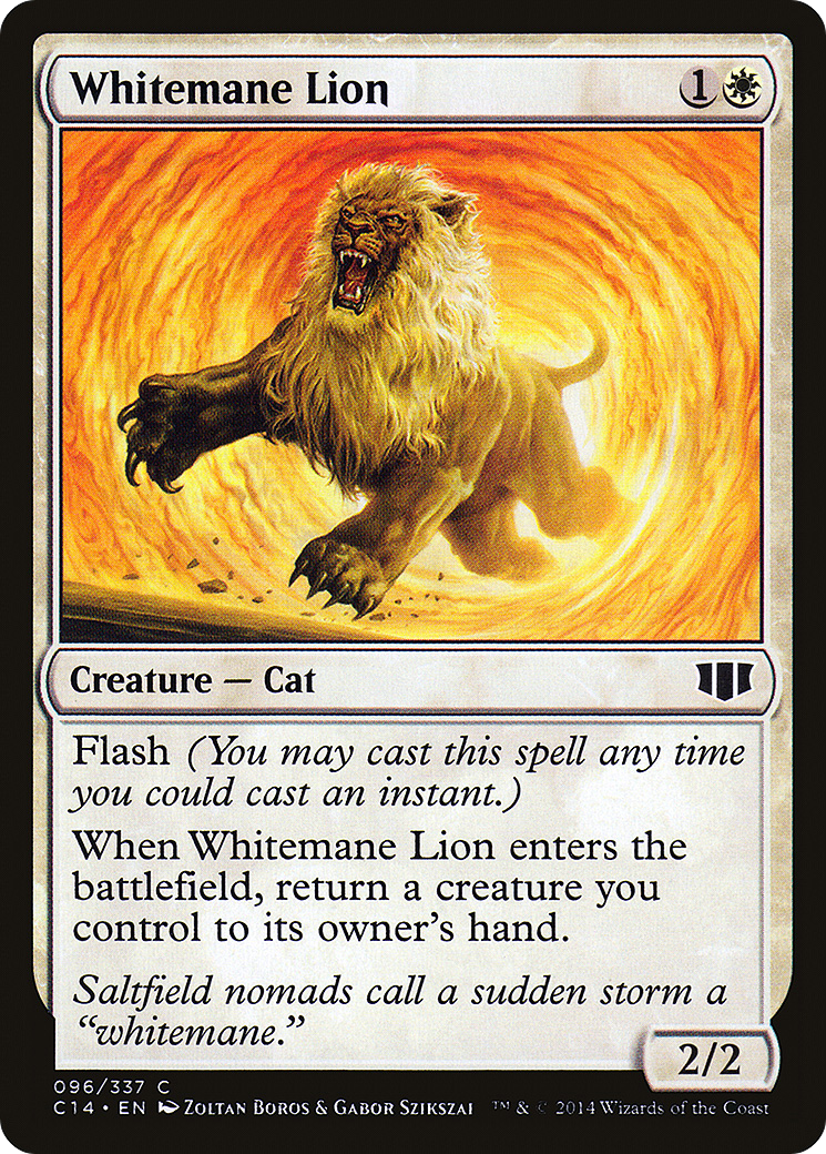 Whitemane Lion (C14-096) -