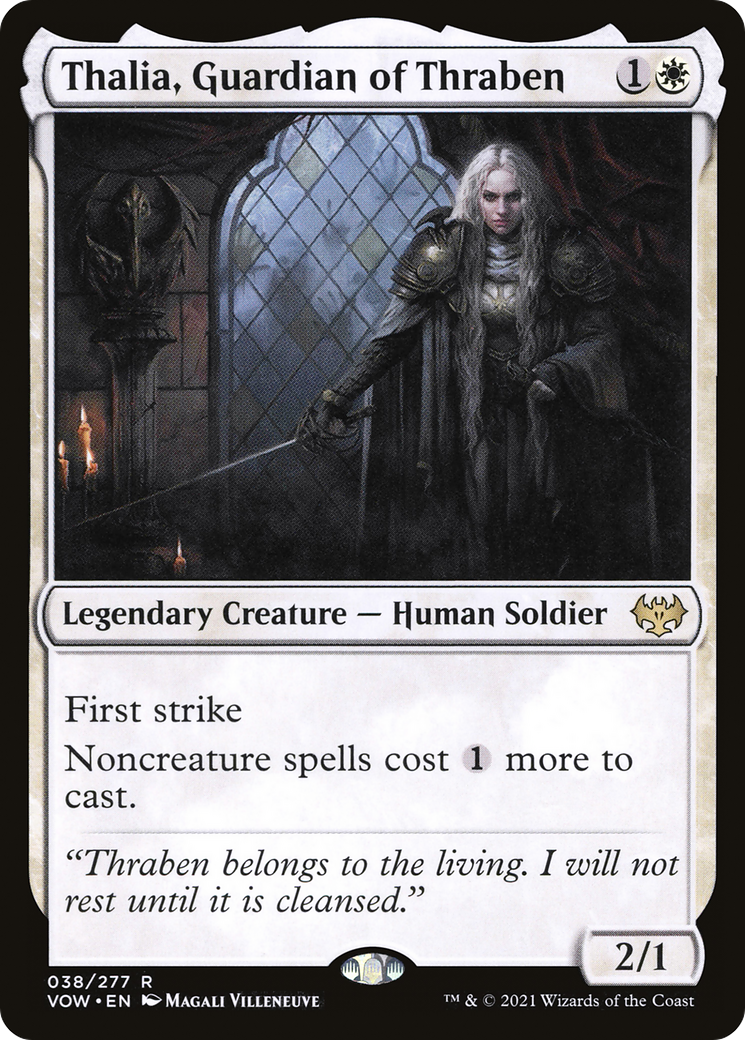 Thalia, Guardian of Thraben (VOW-038) -  Foil