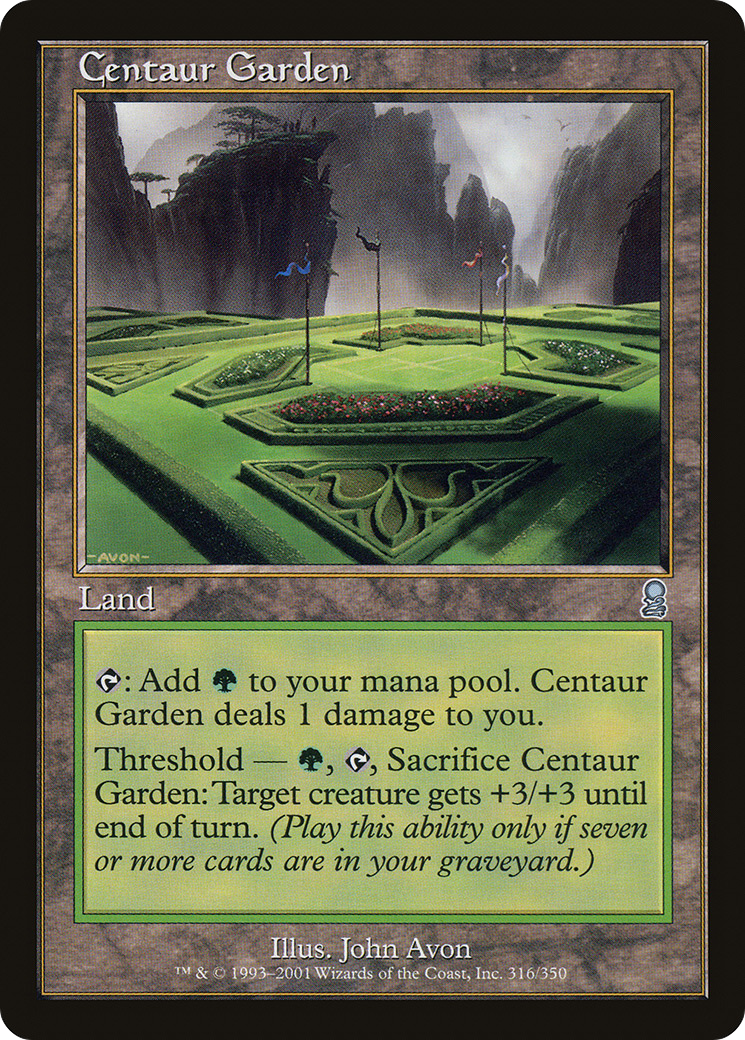 Centaur Garden (ODY-316) -  Foil