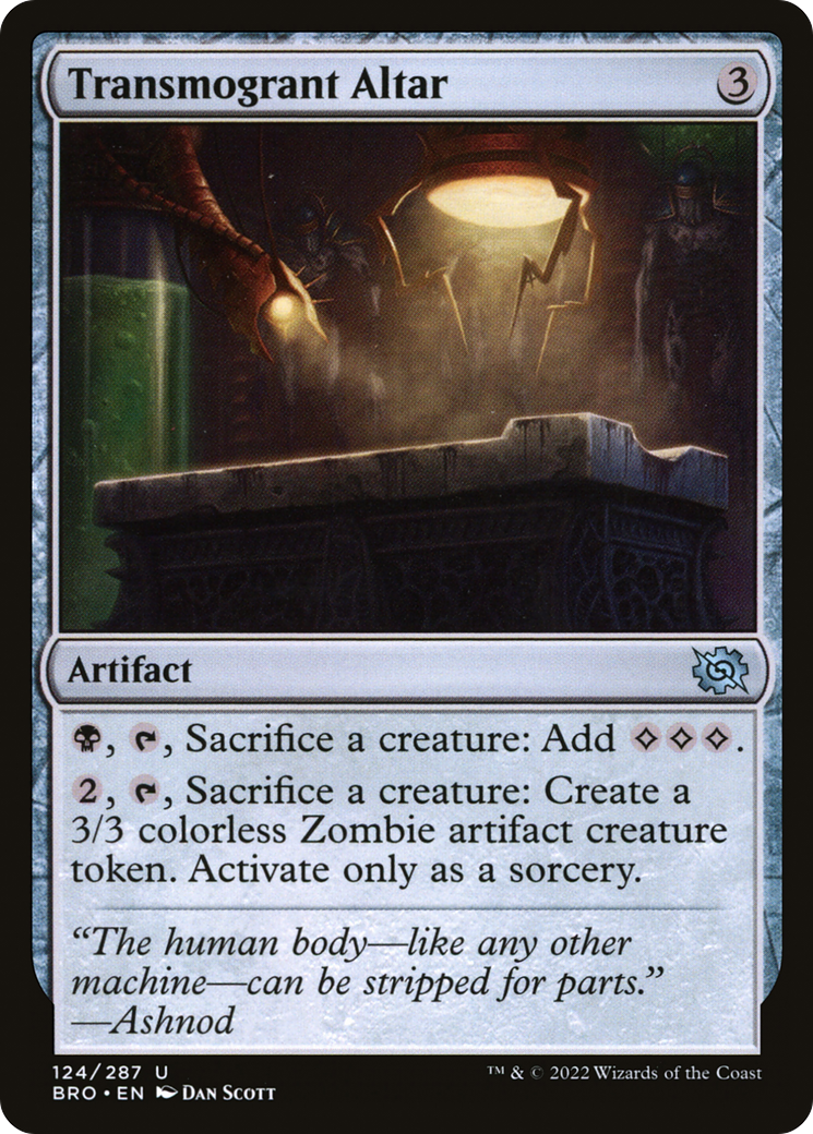 Transmogrant Altar (BRO-124) -  Foil