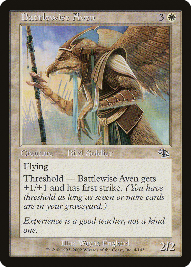 Battlewise Aven (JUD-004) -  Foil