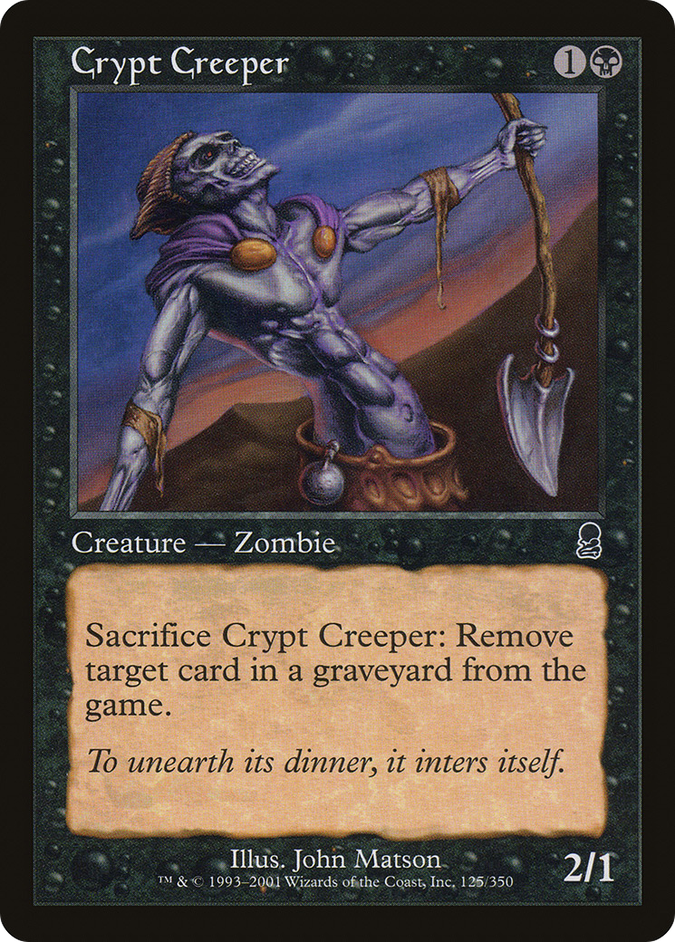 Crypt Creeper (ODY-125) -  Foil