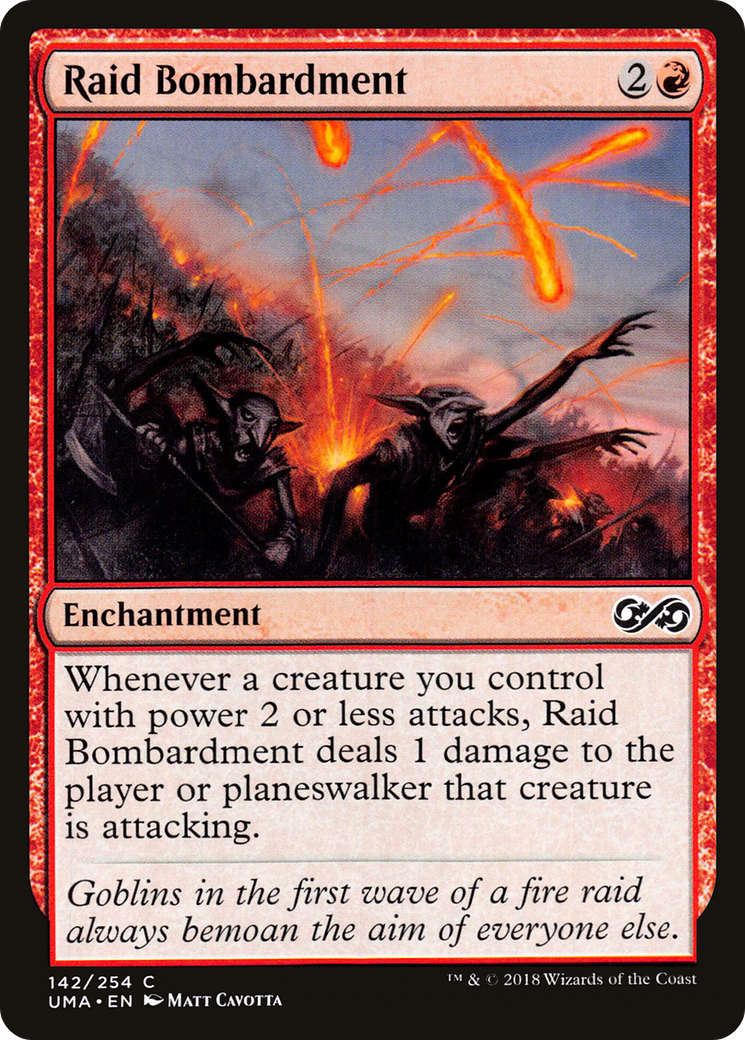 Raid Bombardment (UMA-142) -  Foil