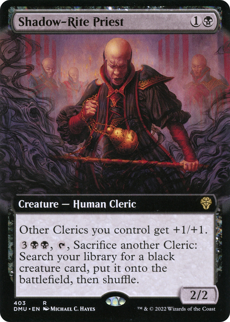 Shadow-Rite Priest (DMU-403) - : (Extended Art)