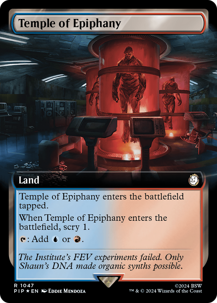 Temple of Epiphany (PIP-1047) - : (Extended Art) Foil