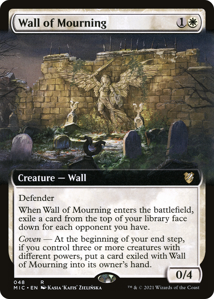 Wall of Mourning (MIC-048) - : (Extended Art)