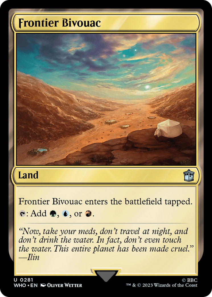 Frontier Bivouac (WHO-281) -  Foil