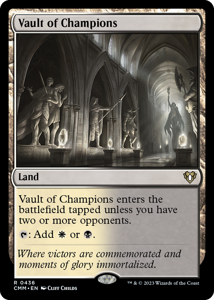 Vault of Champions (CMM-436) -  Foil