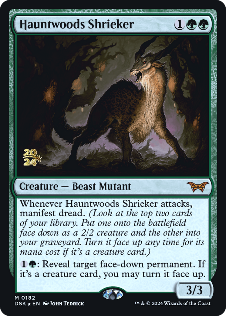 Hauntwoods Shrieker (PRE-182S) -  Foil