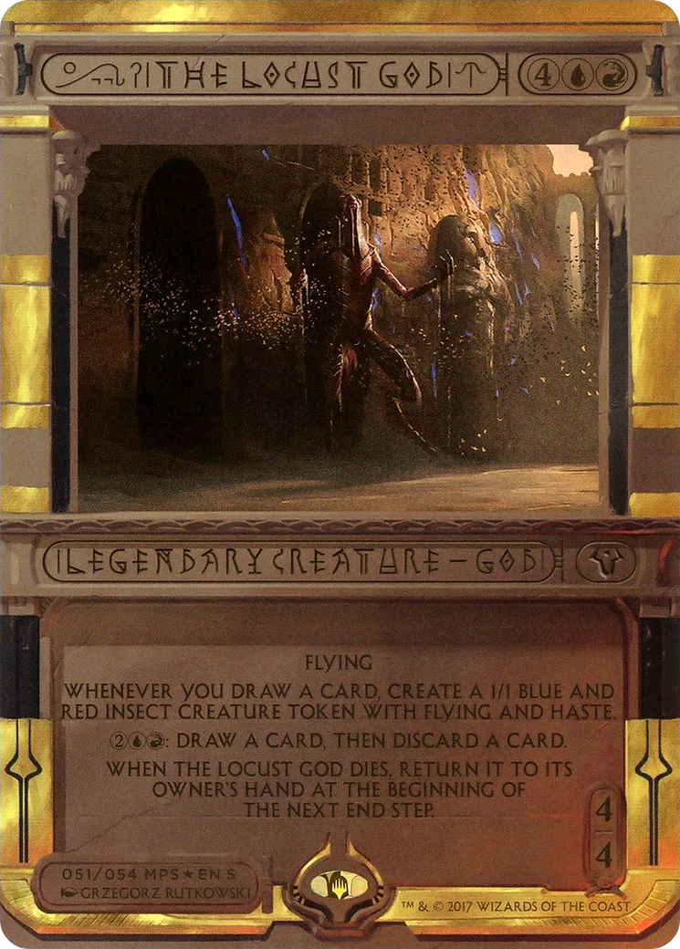 The Locust God (MPS2-051) -  (Borderless) Foil