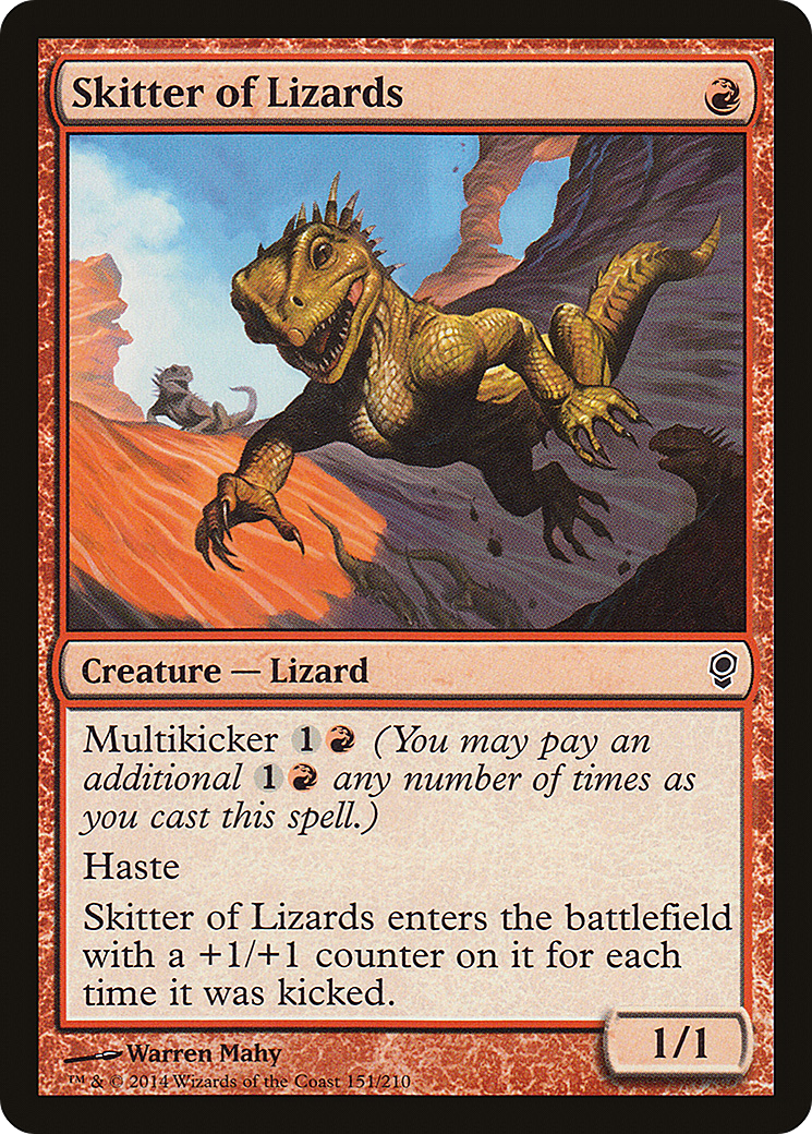 Skitter of Lizards (CNS-151) -  Foil