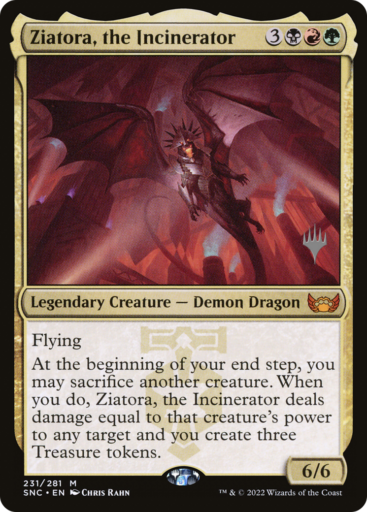 Ziatora, the Incinerator (PPSNC-231P) -  Foil