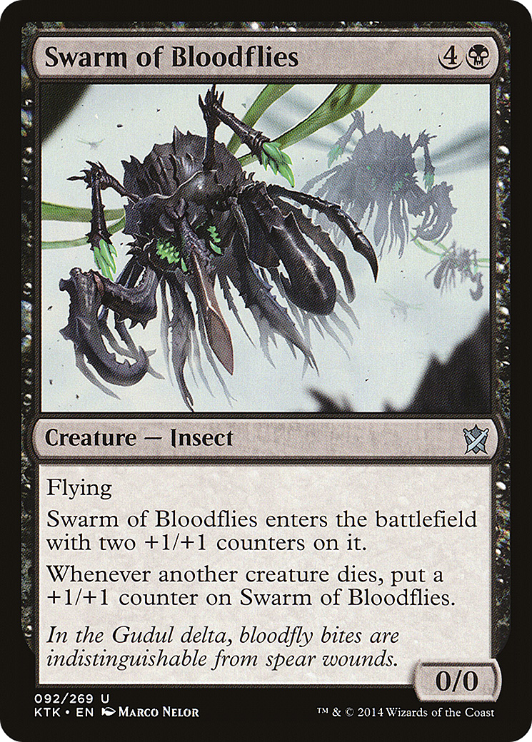 Swarm of Bloodflies (KTK-092) -  Foil