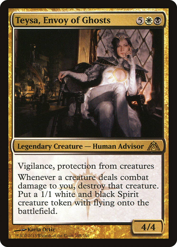 Teysa, Envoy of Ghosts (DGM-108) -  Foil