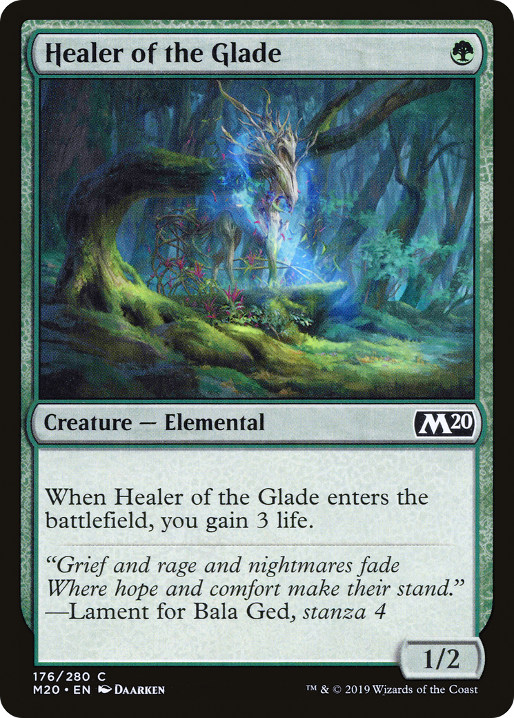 Healer of the Glade (M20-176) -