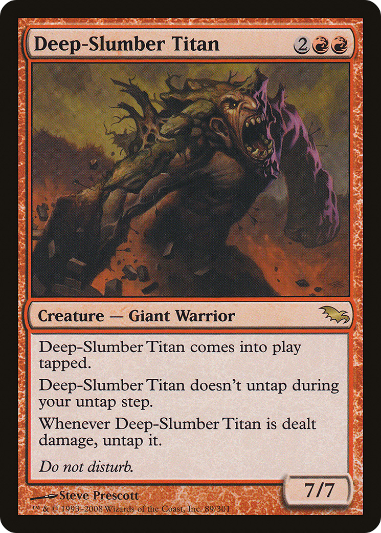 Deep-Slumber Titan (SHM-089) -