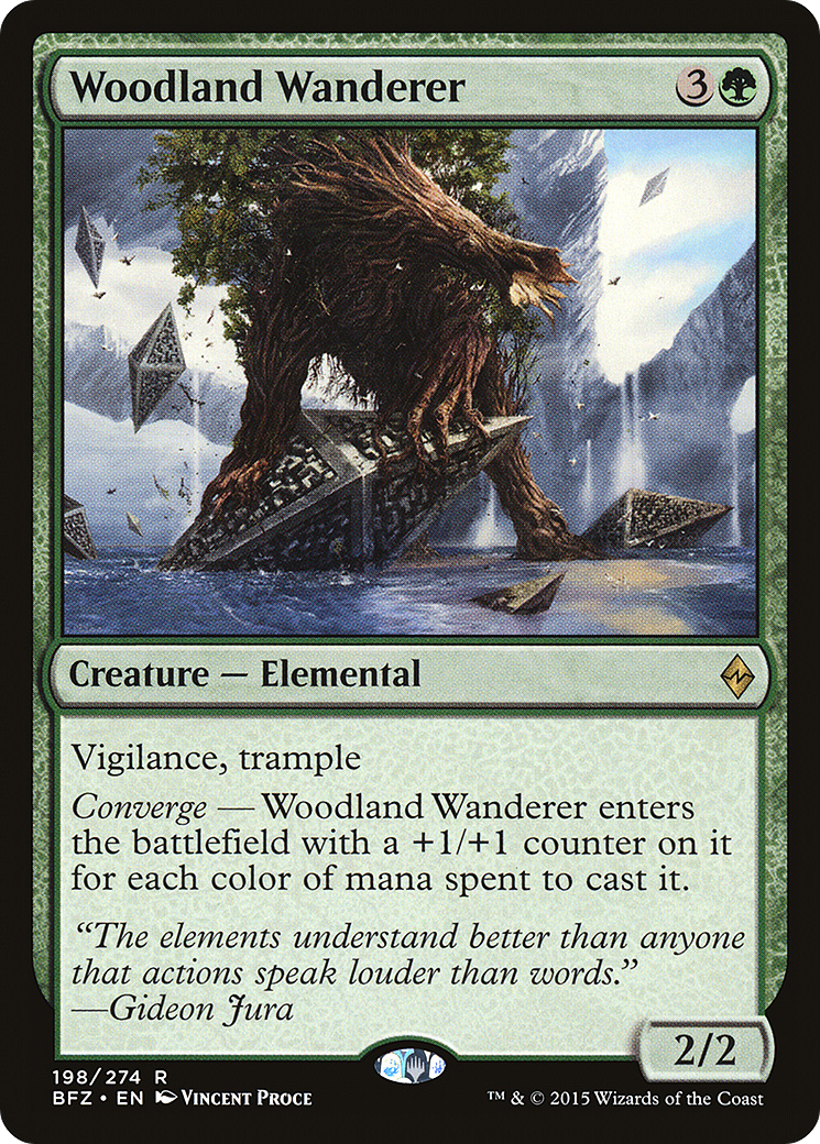 Woodland Wanderer (BFZ-198) -  Foil