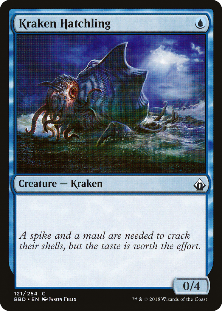 Kraken Hatchling (BBD-121) -  Foil