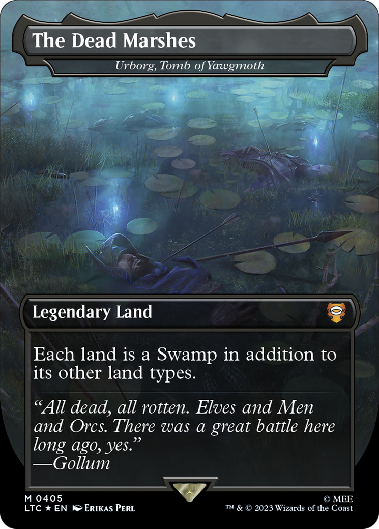 Urborg, Tomb of Yawgmoth (LTC-405) -  / The Dead Marshes (Borderless) Foil