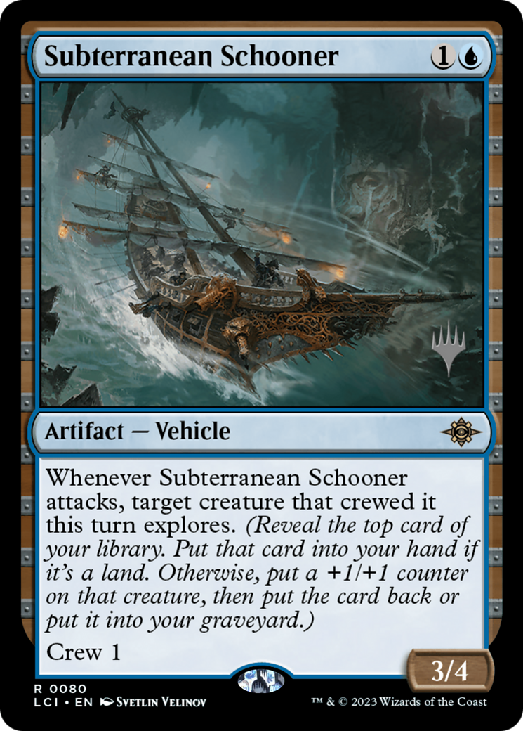 Subterranean Schooner (PPLCI-80P) -  Foil