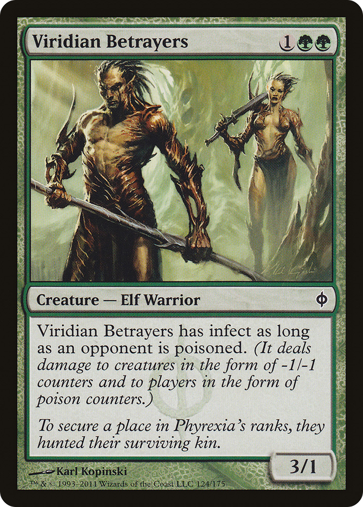 Viridian Betrayers (NPH-124) -  Foil