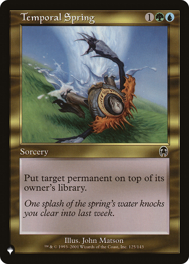 Temporal Spring (LIST-APC-125) -