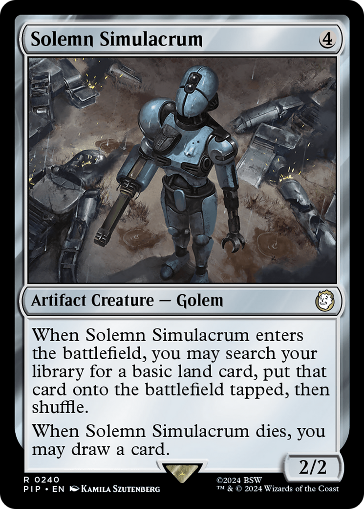 Solemn Simulacrum (PIP-240) -  Foil