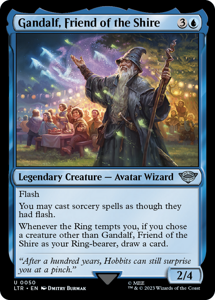 Gandalf, Friend of the Shire (LTR-050) -  Foil