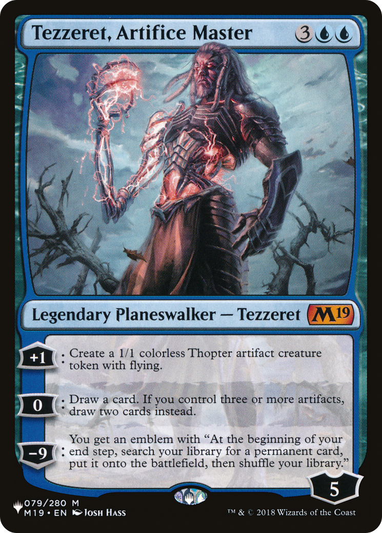 Tezzeret, Artifice Master (LIST-M19-79) -