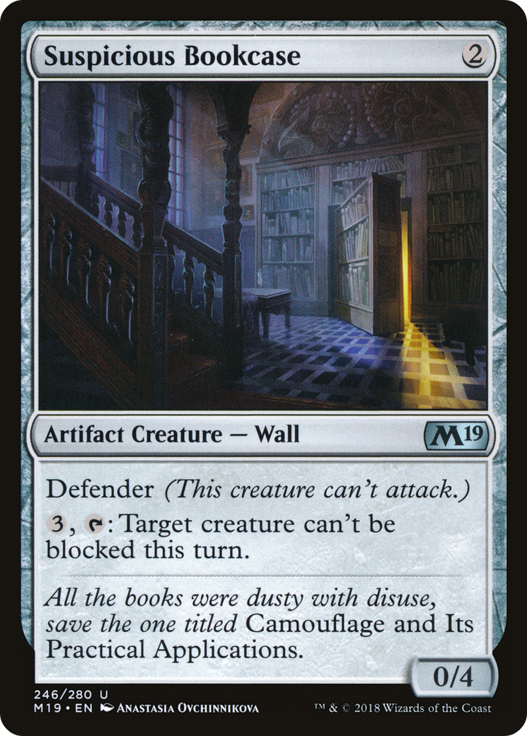 Suspicious Bookcase (M19-246) -  Foil