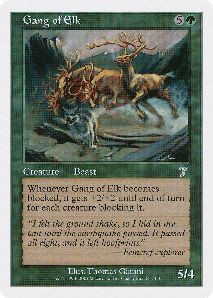 Gang of Elk (7ED-247) -