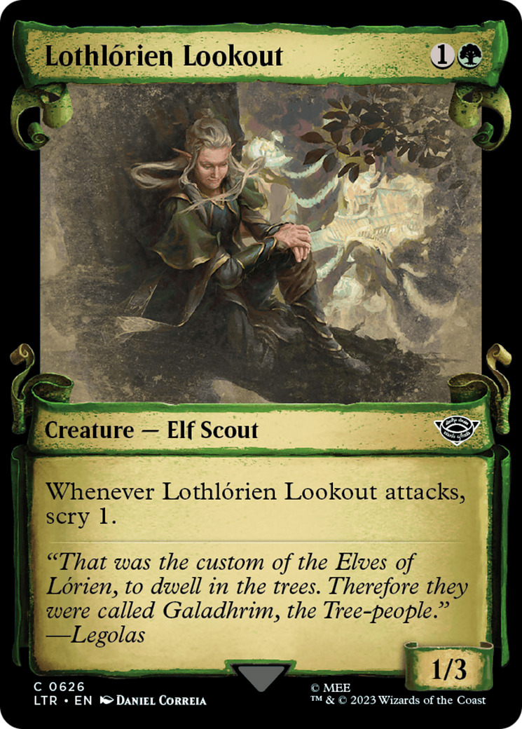 Lothlórien Lookout (LTR-626) - : (Showcase) Foil