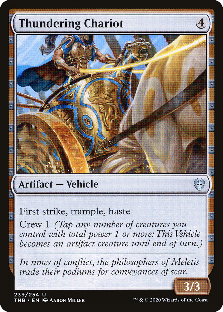 Thundering Chariot (THB-239) -  Foil