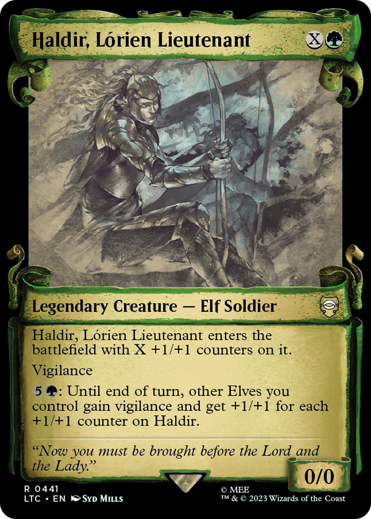 Haldir, Lórien Lieutenant (LTC-441) - : (Showcase) Foil