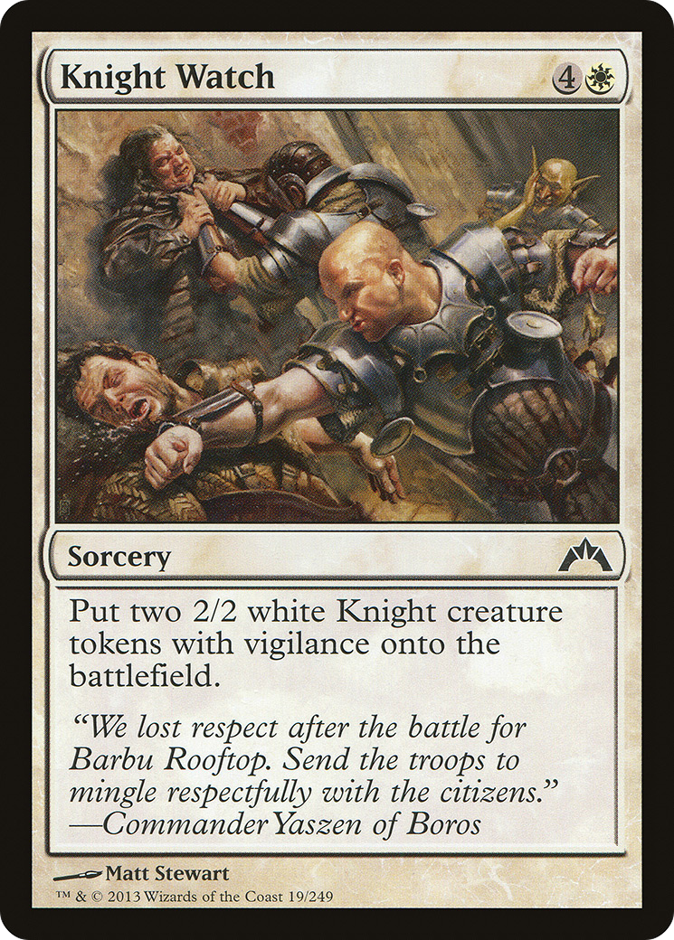 Knight Watch (GTC-019) -  Foil