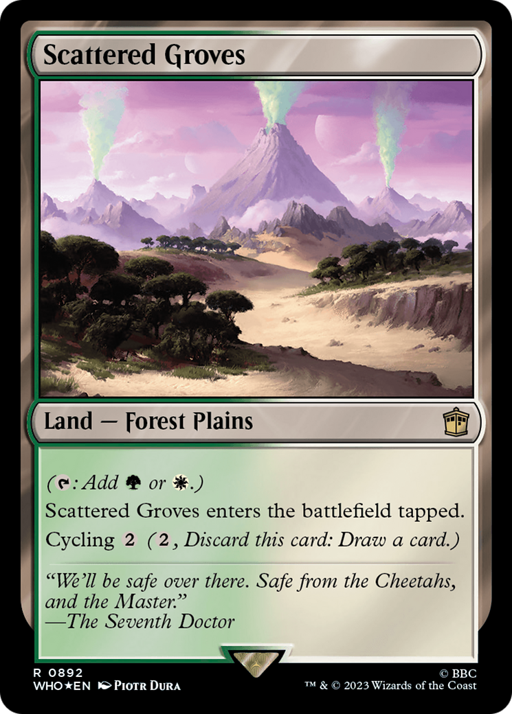 Scattered Groves (WHO-892) -  Foil