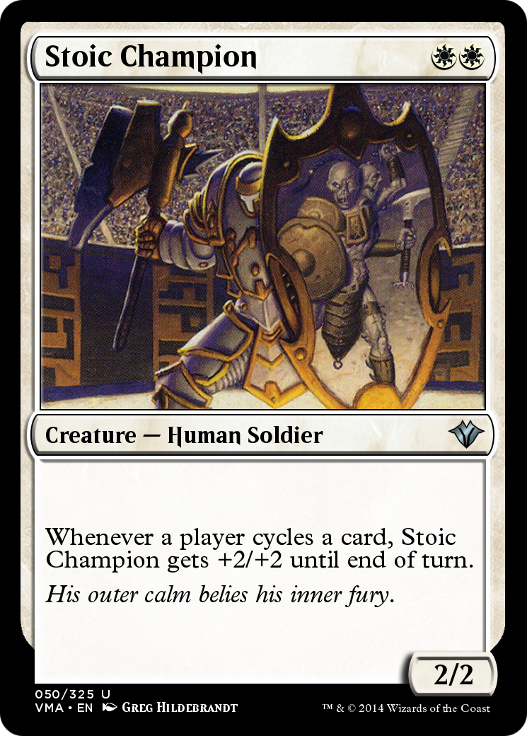 Stoic Champion (VMA-050) -  Foil