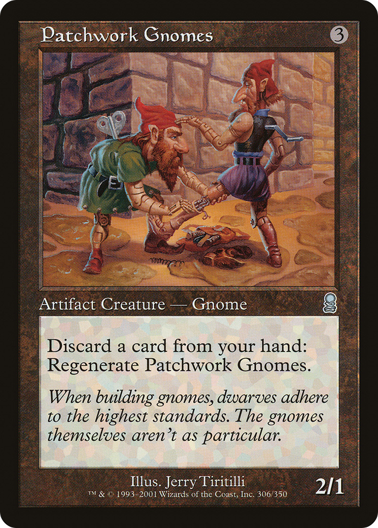 Patchwork Gnomes (ODY-306) -  Foil