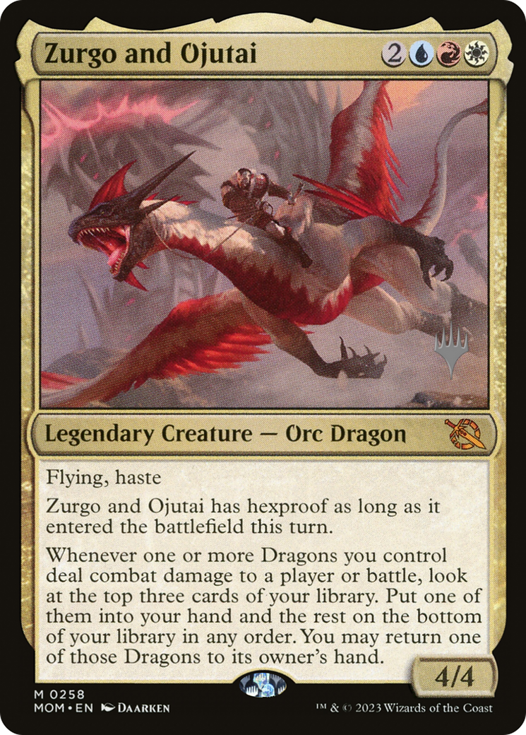 Zurgo and Ojutai (PPMOM-258P) -  Foil