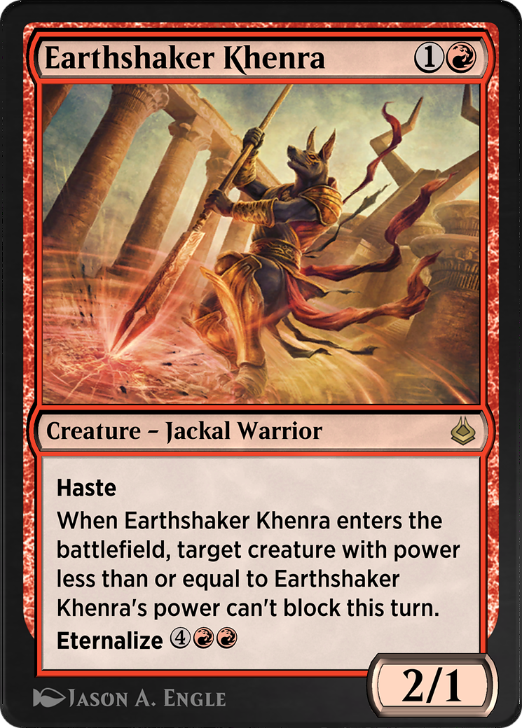 Earthshaker Khenra (AKR-152) -